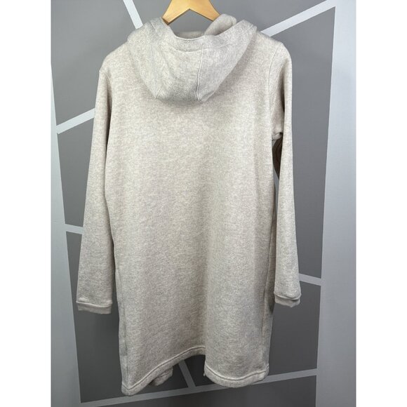 Columbia Montavilla Hooded Cardigan Hoodie Women’s Medium Pockets Stone Cream - Picture 2 of 13